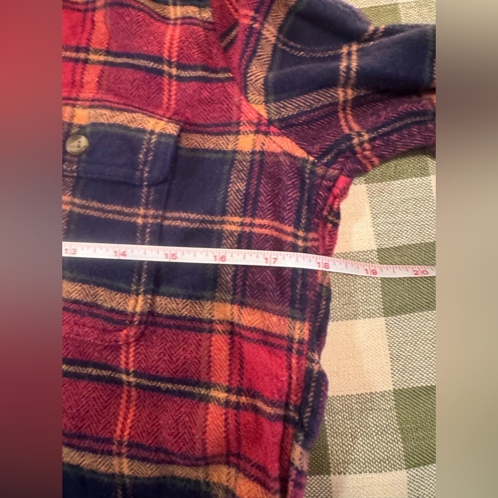 American Eagle Outfitters Women’s Buttondown Soft Flannel - Picture 7 of 10